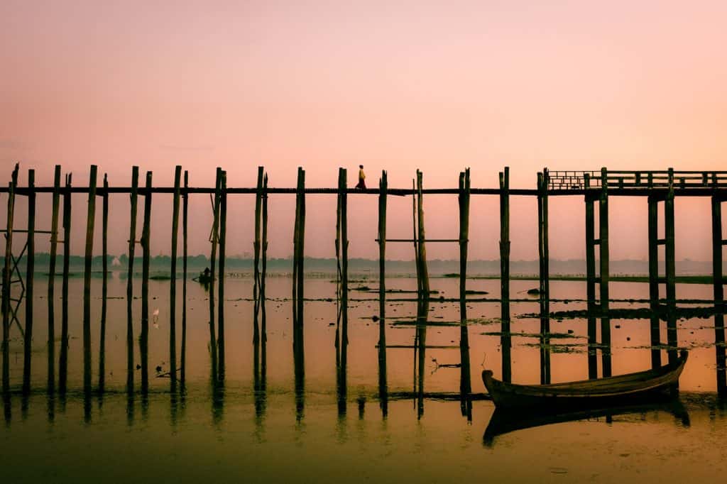 U Bein Bridge - Credit Joel Sparks on Unsplash