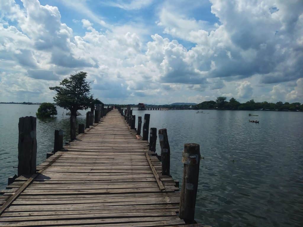 U Bein Bridge, Mandalay, Myanmar
