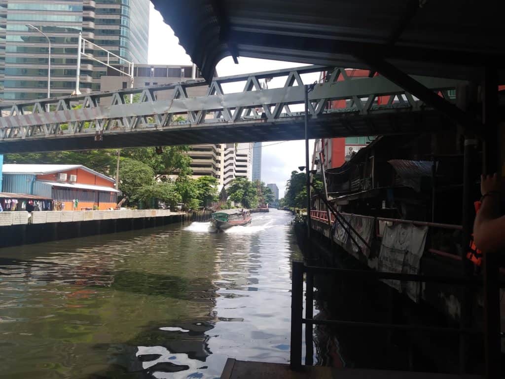 Khlong canal taxi bangkok