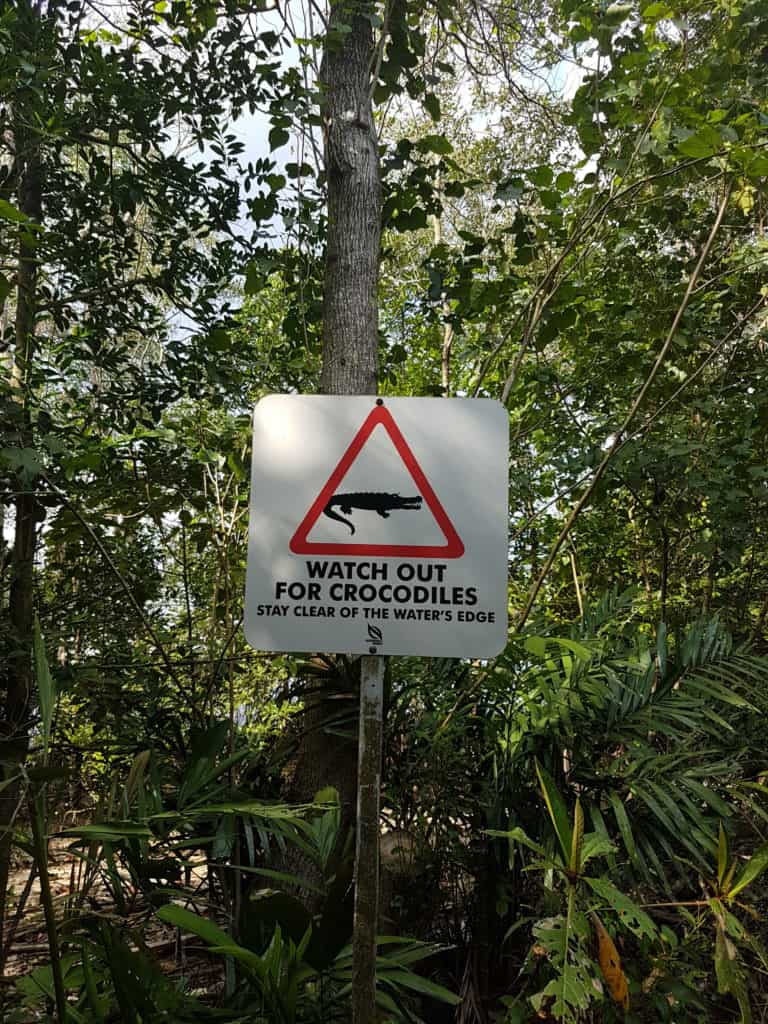 Beware of the crocodiles! Sungei Buloh Wetland Reserve, Singapore 